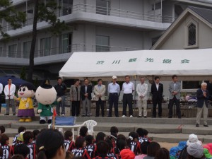 ののちゃん　たまの渋川ビーチサッカー大会2013